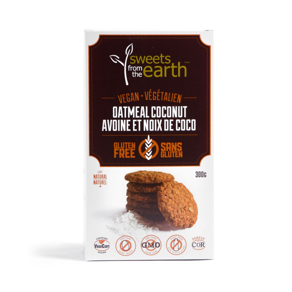 biscuits avoine et noix de coco sans gluten Sweets from the Earth - La Boite à Grains