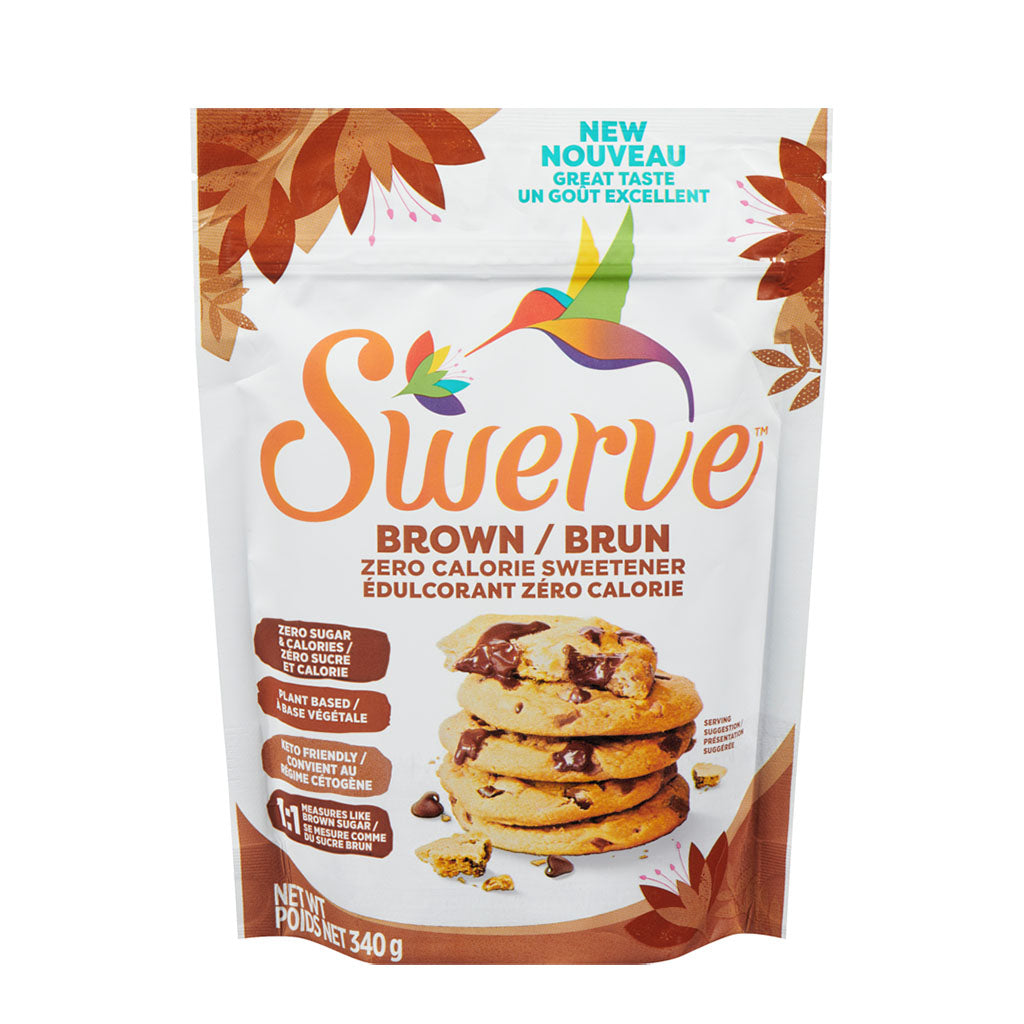 swerve édulcorant zéro calorie brun 340 g