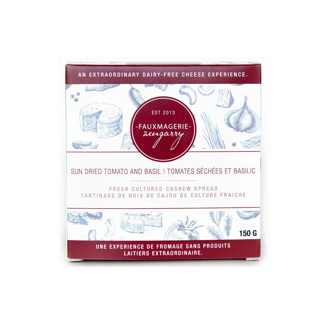 Tartinade de Noix de Cajou Tomates Séchées et Basilic Fauxmagerie Zengarry - La Boite à Grains
