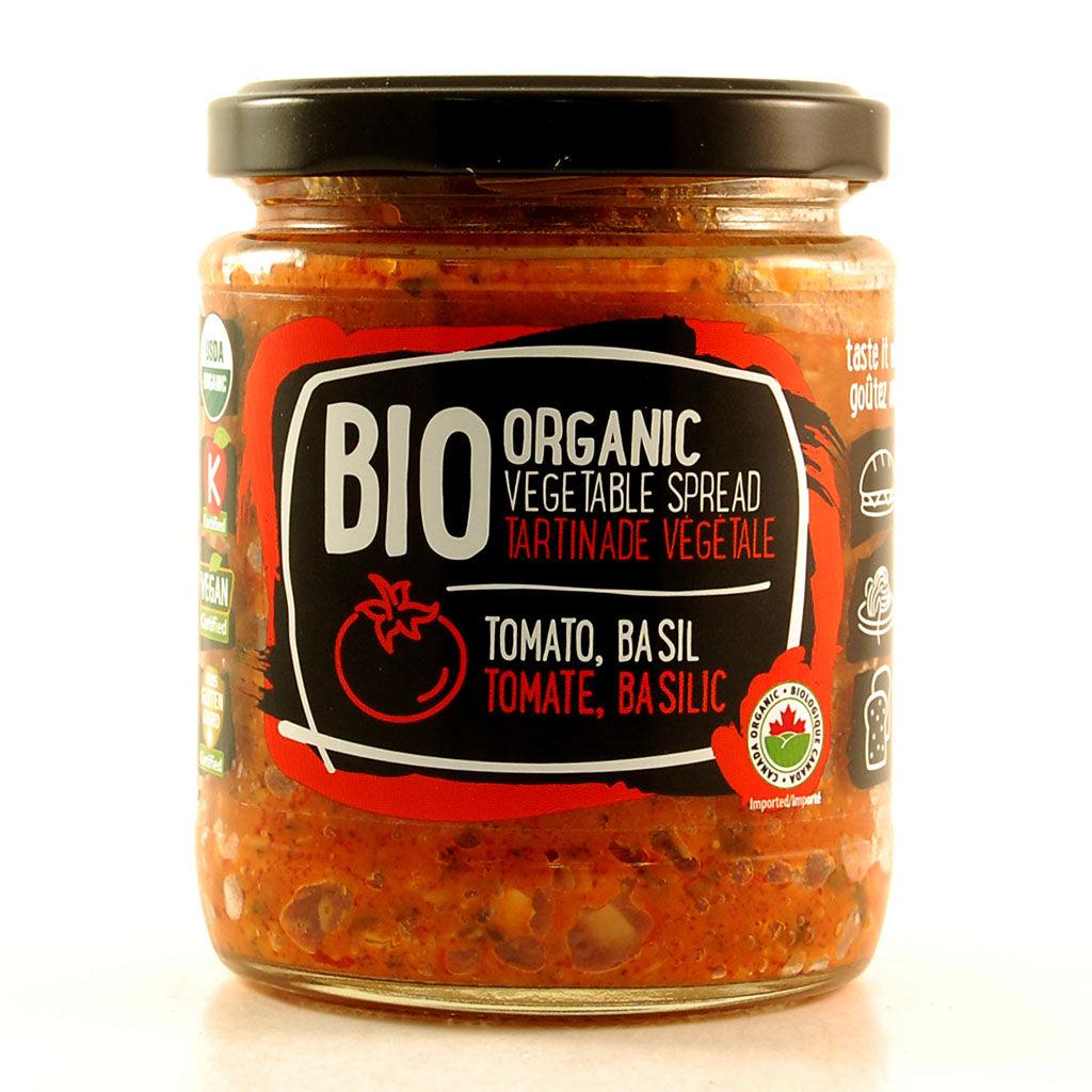 Tartinade Végétale Tomate Basilic Bio Bio Organic - La Boite à Grains
