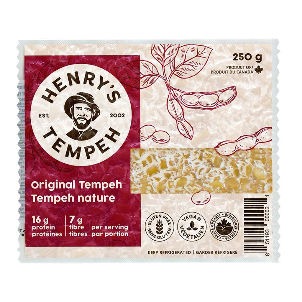 Tempeh Nature Henry's Tempeh - La Boite à Grains