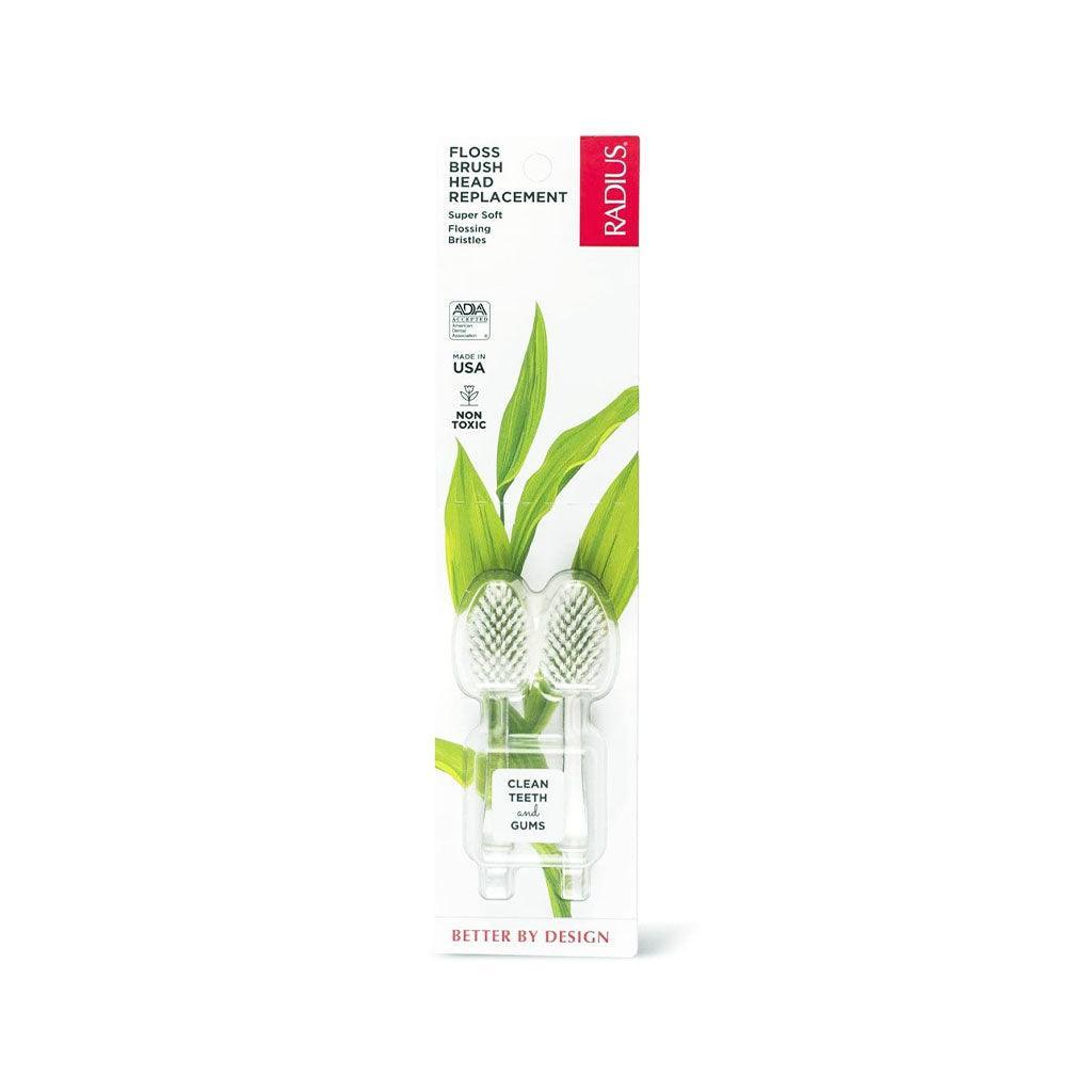 Replacement Heads for Source Radius Soft Toothbrush - La Boite à Grains