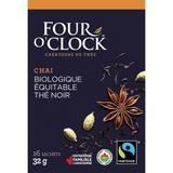 Thé Noir Chaï Biologique Four O'Clock - La Boite à Grains