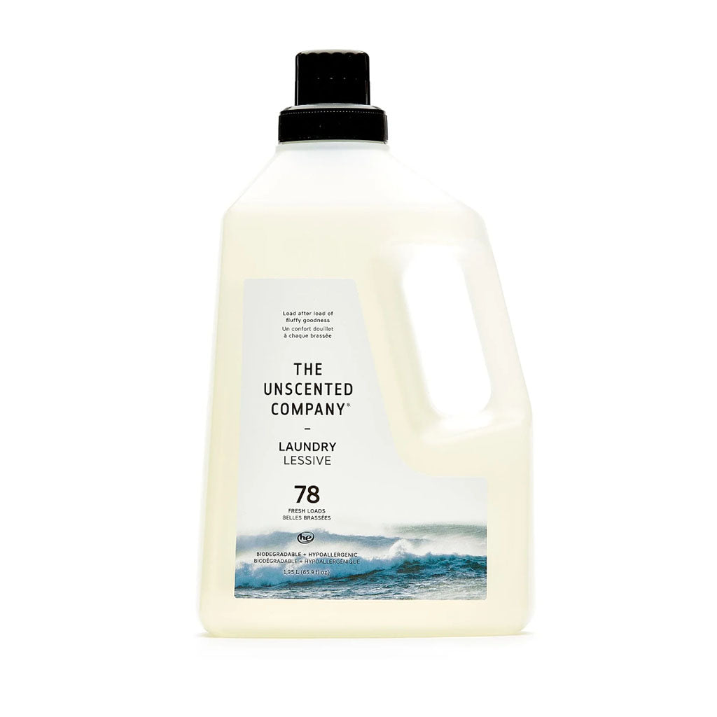 the unscented company lessive 78 brassées 1,95 litre