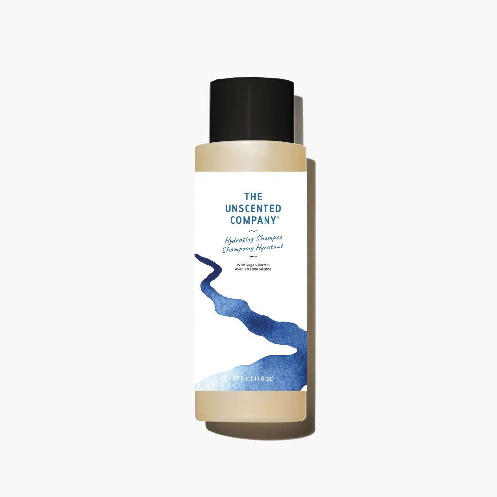 hydrating shampoo with vegan keratin The Unscented Company - La Boite à Grains