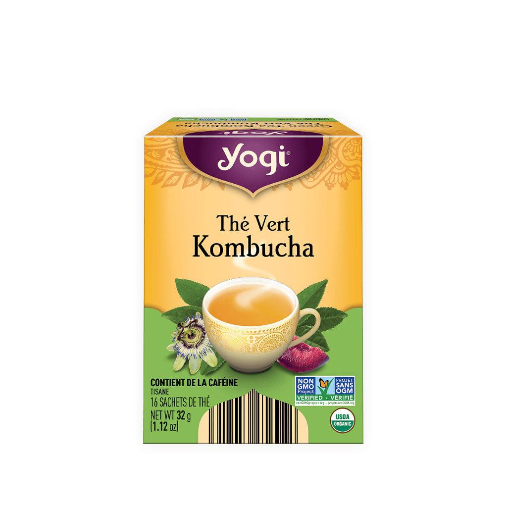 Thé Vert Kombucha Yogi - La Boite à Grains