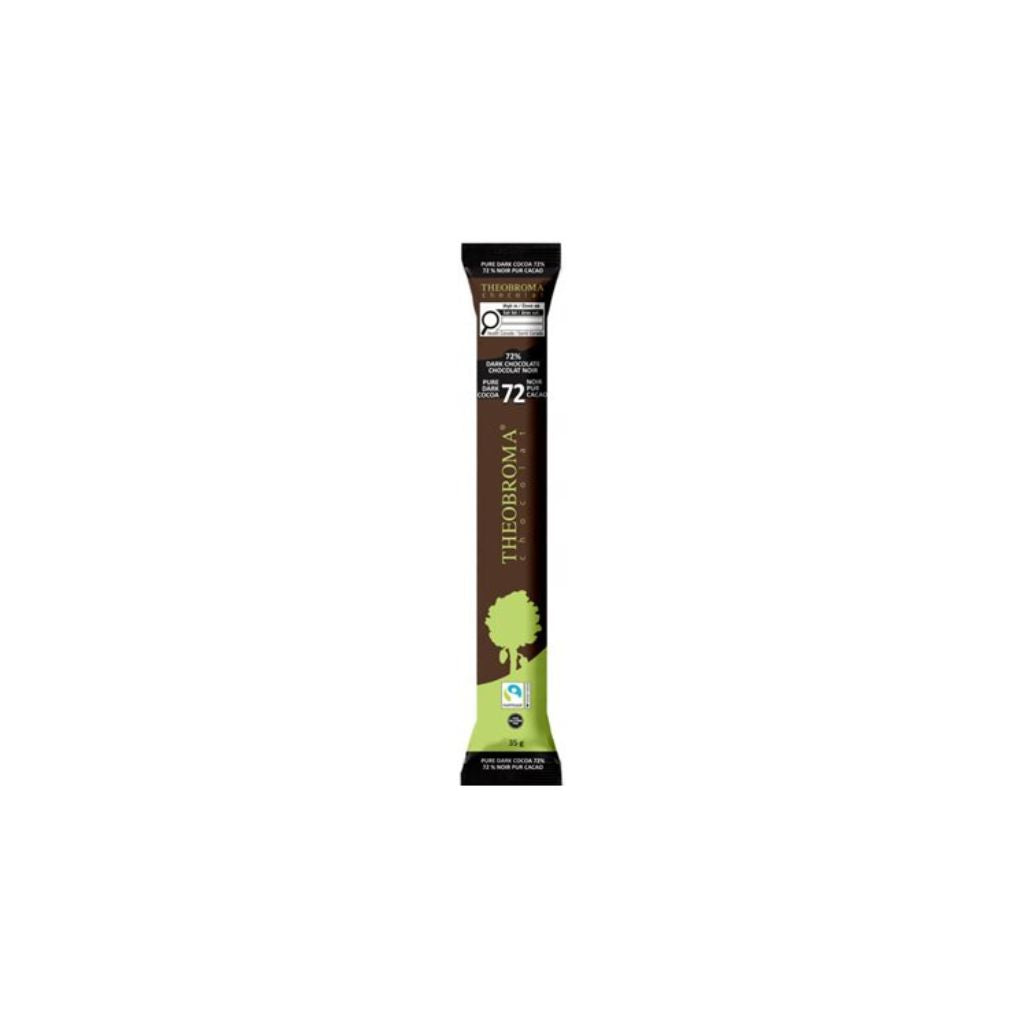 bâton de chocolat noir pur 72% Theobroma - La Boite à Grains