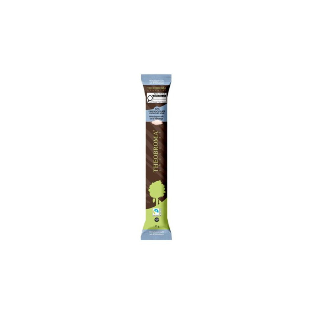 bâton de chocolat noir sel d'Himalaya Theobroma - La Boite à Grains