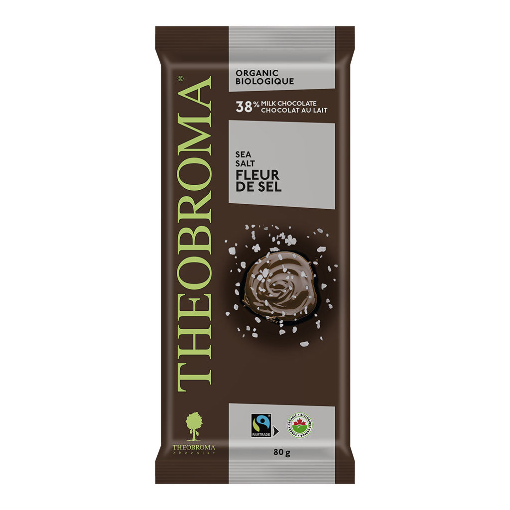 theobroma chocolat fleur de sel biologique 80 g