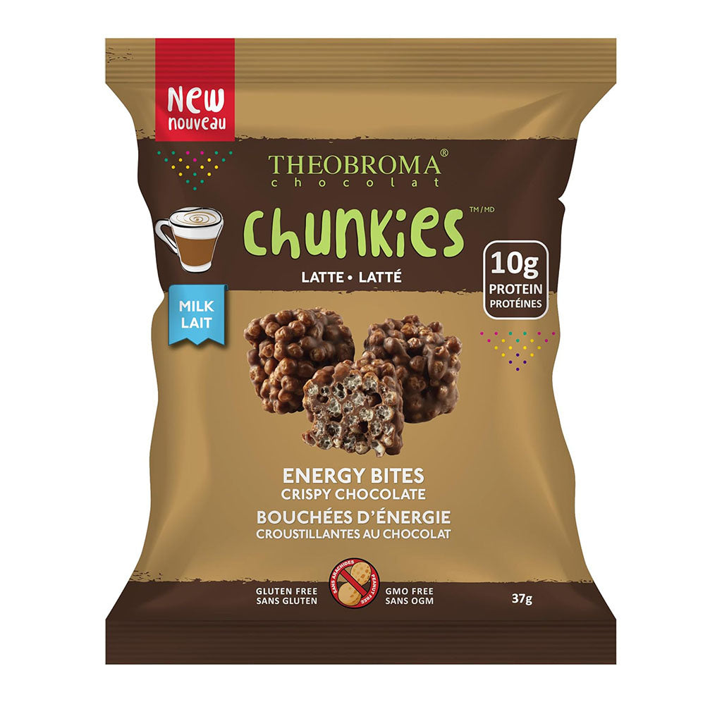 theobroma chunkies chocolat latté 37 g - La Boite à Grains