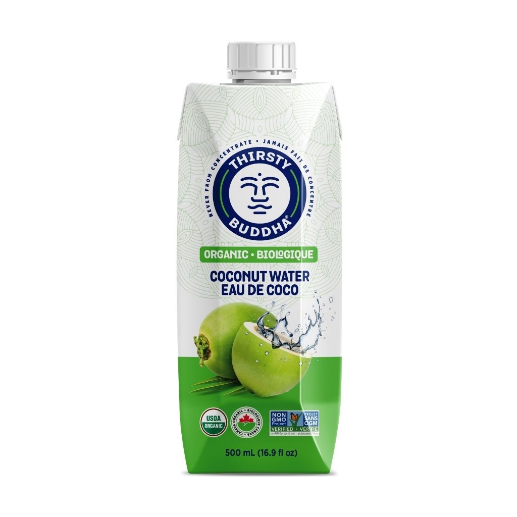 eau de coco biologique Thirsty Buddha - La Boite à Grains