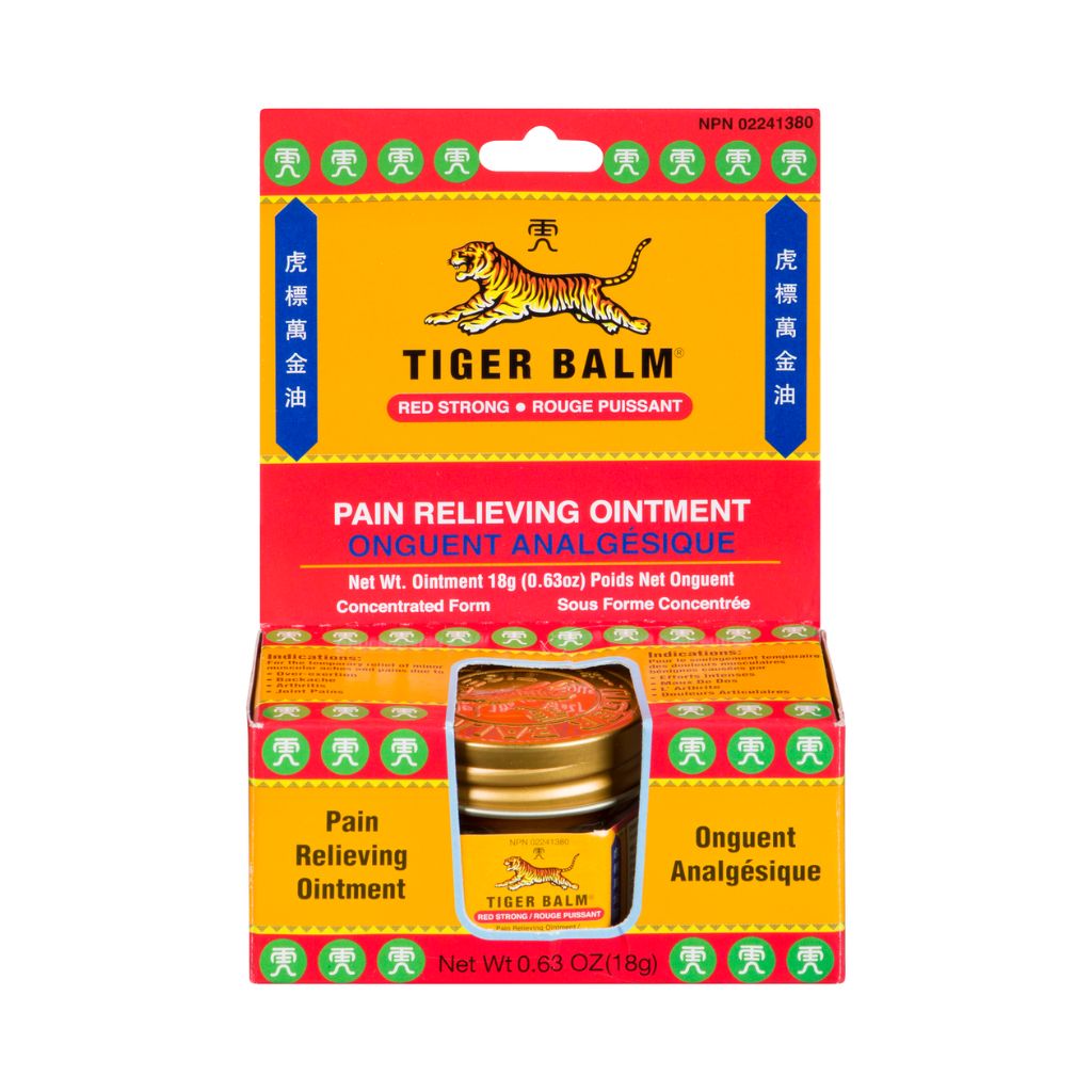 onguent analgésique rouge puissant Tiger Balm - La Boite à Grains