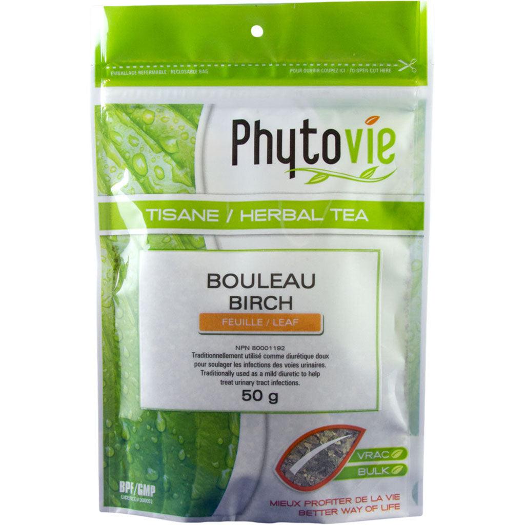 Tisane Bouleau Feuille Phytovie - La Boite à Grains