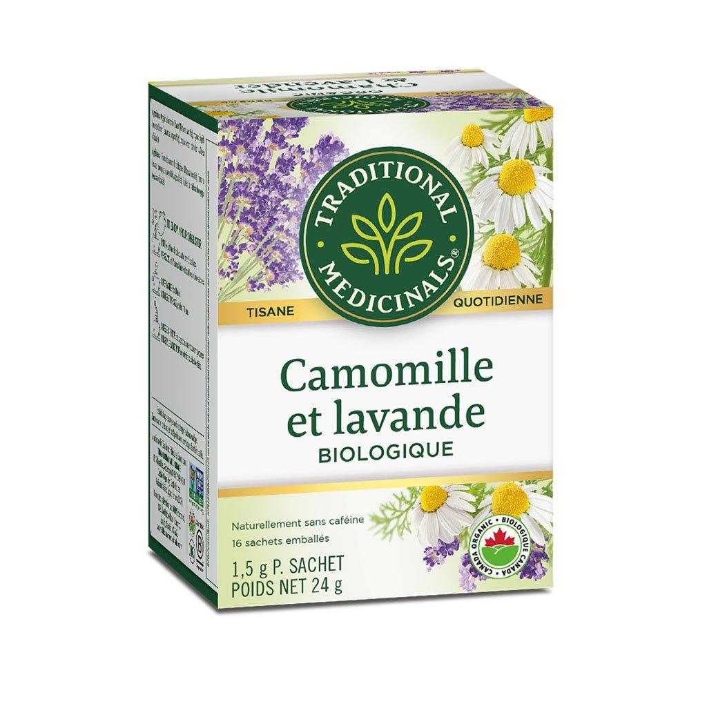 Tisane Camomille et Lavande Biologique Traditional Medicinals - La Boite à Grains