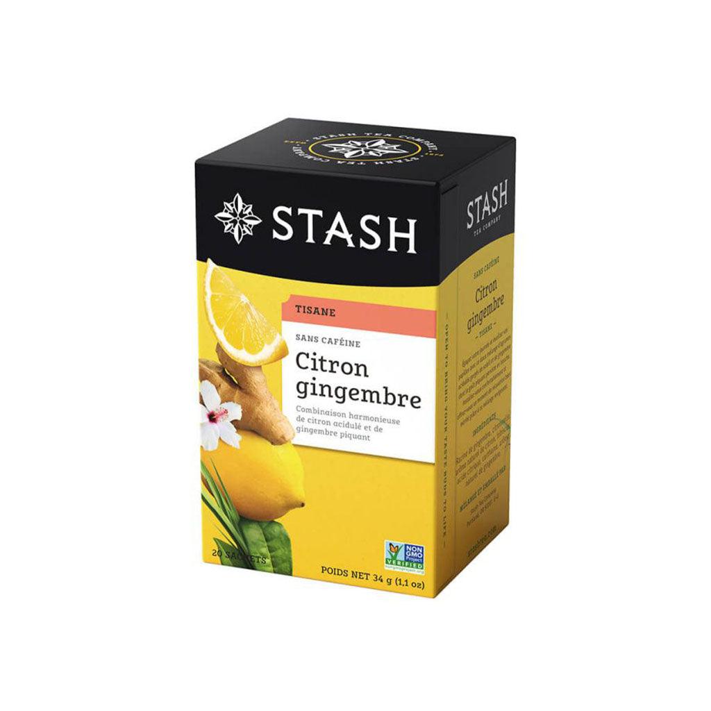 Tisane Citron Gingembre Stash - La Boite à Grains