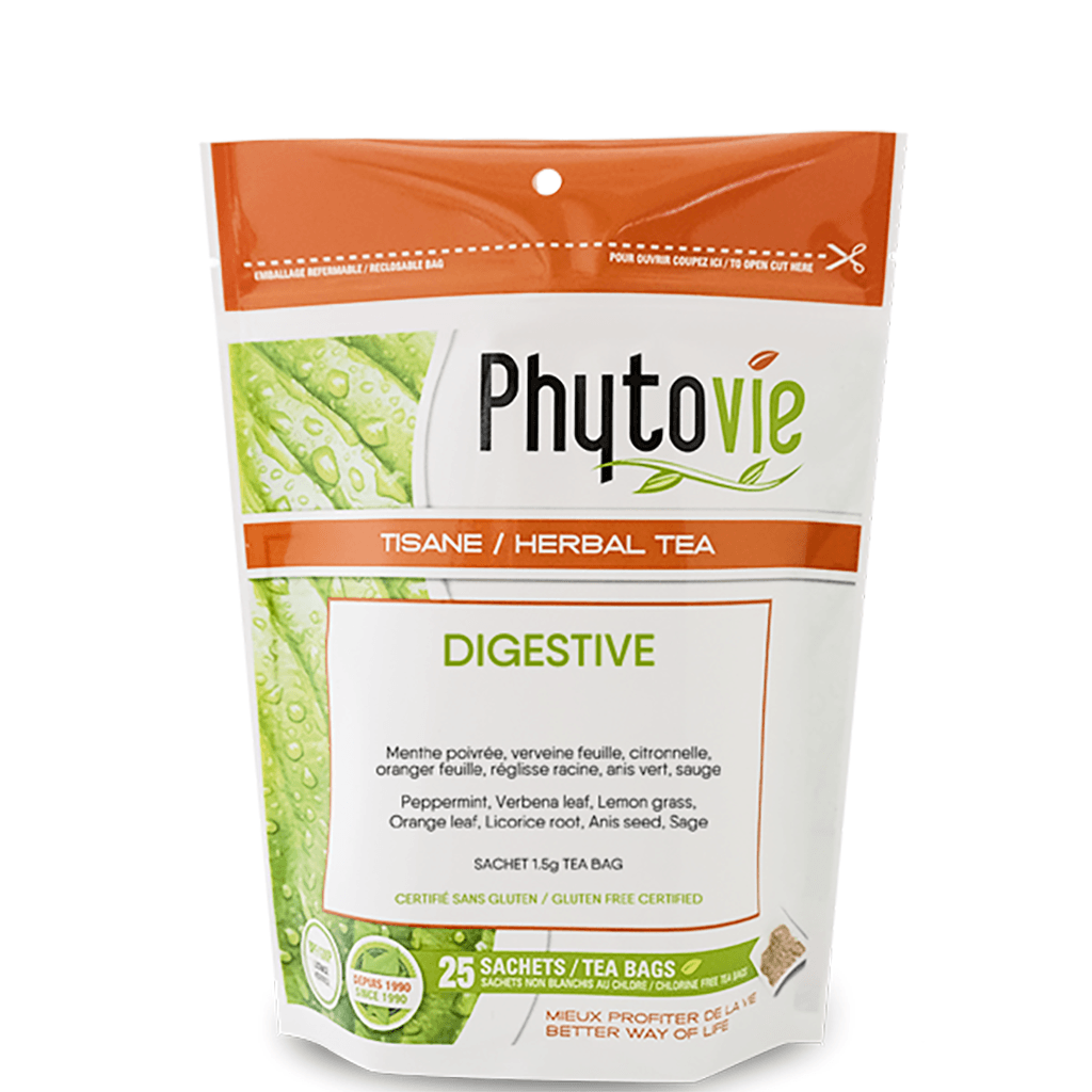 Tisane Digestive Sachets Phytovie - La Boite à Grains