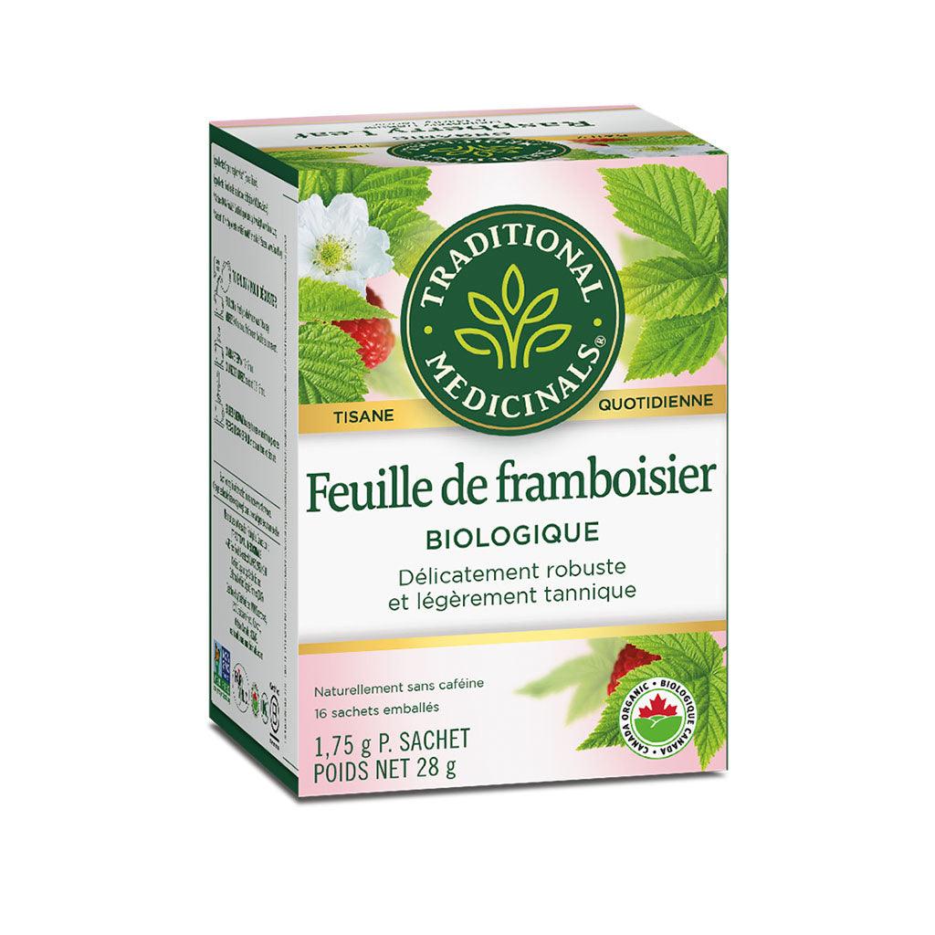 Tisane Feuille de Framboisier Biologique Traditional Medicinals - La Boite à Grains