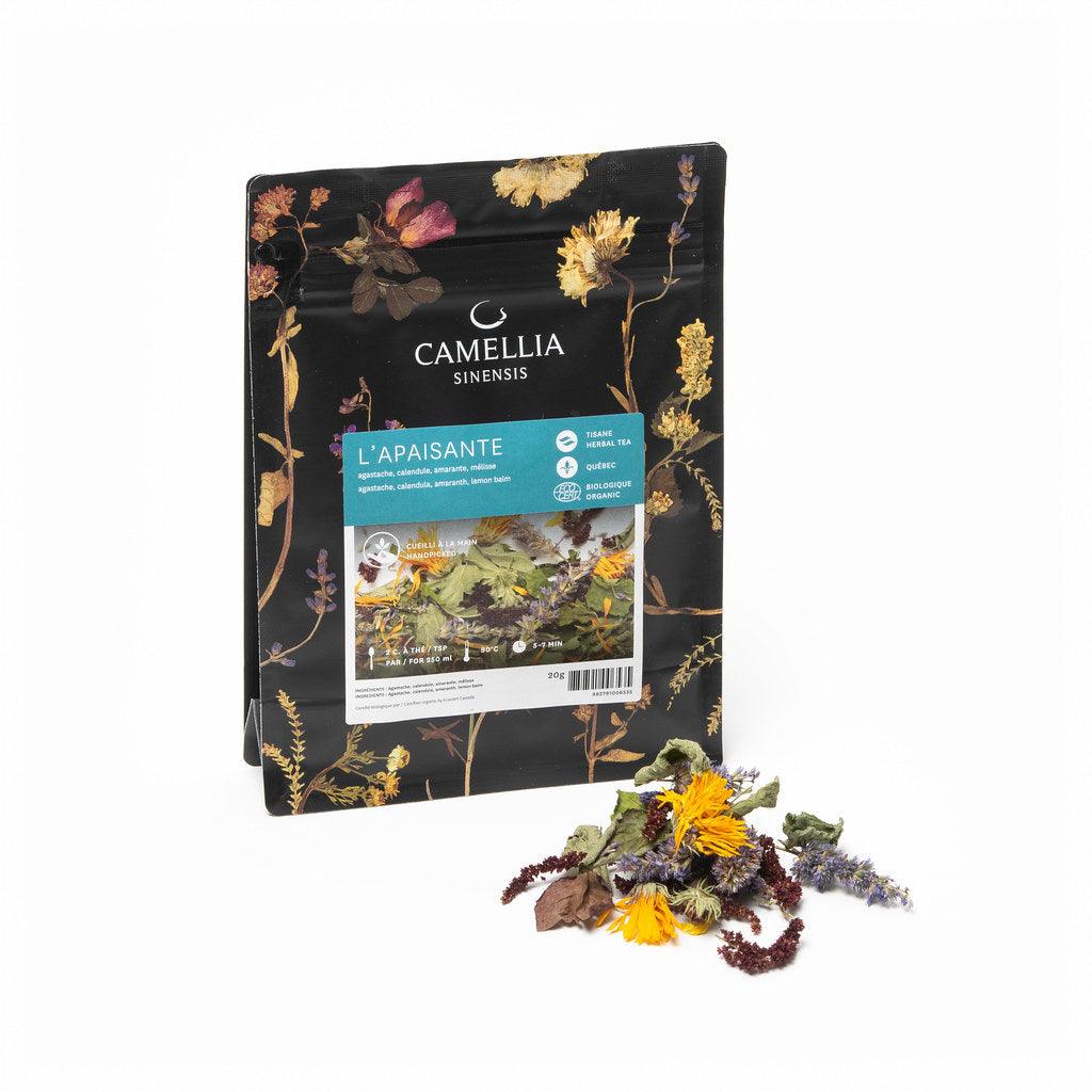 Tisane L'Apaisante Biologique Camellia Sinensis - La Boite à Grains