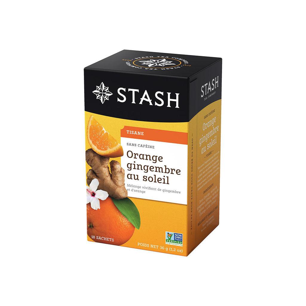 Tisane Orange Gingembre au Soleil Stash - La Boite à Grains