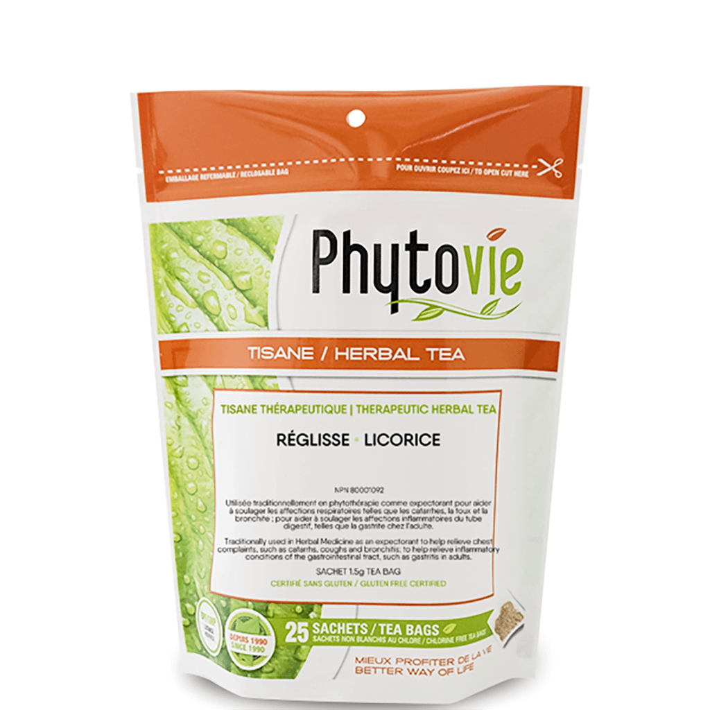 Tisane Réglisse Racine Phytovie - La Boite à Grains