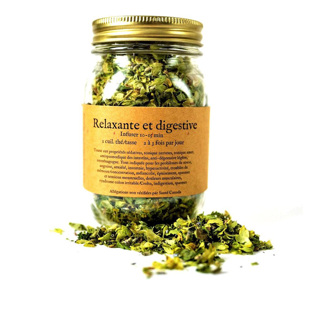 Tisane Relaxante et Digestive La Fée des Bois - La Boite à Grains