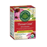Tisane Throat Coat Citron & Échinacée Biologique Traditional Medicinals - La Boite à Grains