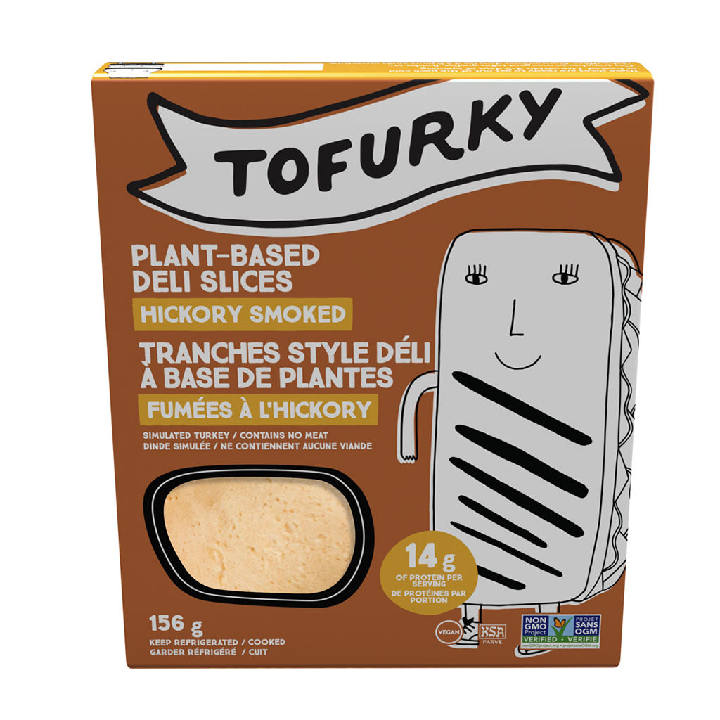 tranches véganes fumées hickory Tofurky - La Boite à Grains