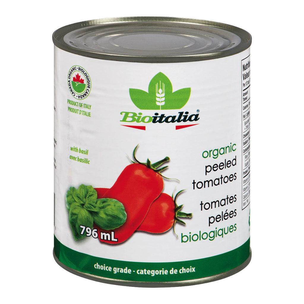 Tomates Pelées Biologiques avec Basilic Bioitalia - La Boite à Grains