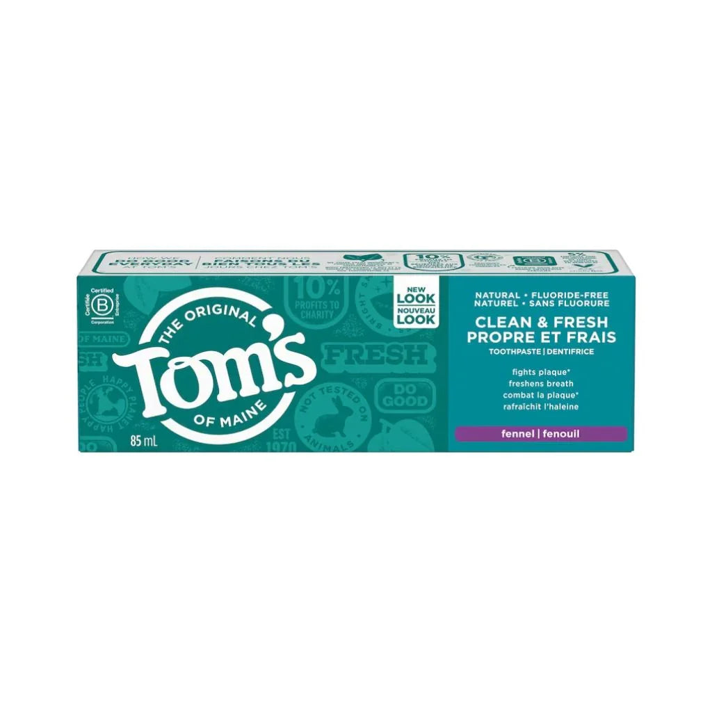 dentifrice Propre et frais Tom's of Maine - La Boite à Grains