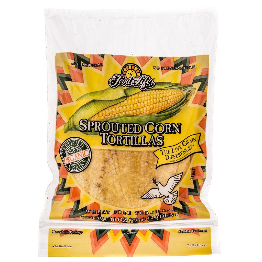 Tortillas de Maïs Germé Biologiques Food For Life - La Boite à Grains