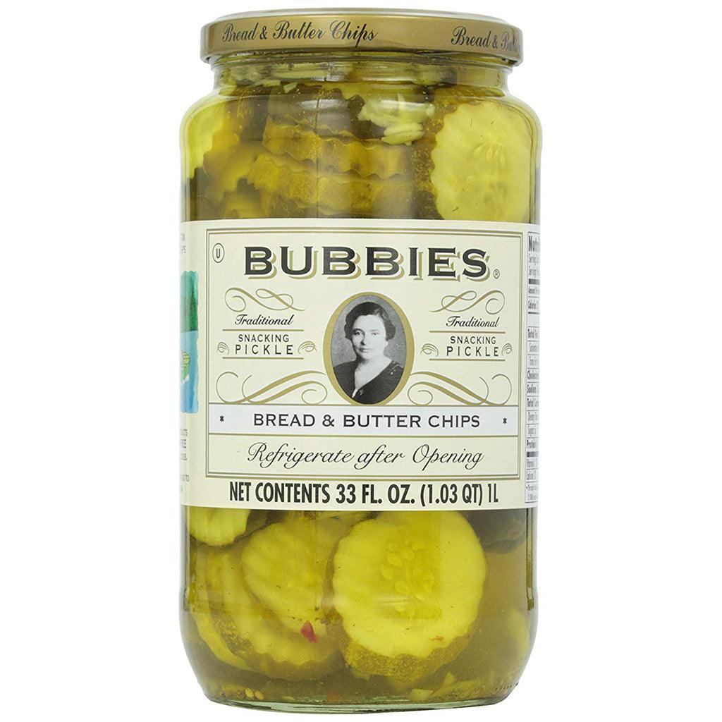 Tranches de Cornichons Sucrés Bubbies - La Boite à Grains