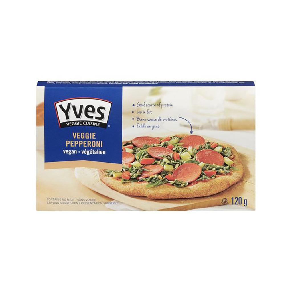 Tranches de Pepperoni à Pizza Veggie Végétalien Yves Veggie Cuisine - La Boite à Grains