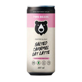 two bears latte mousseux avoine cafe caramel 207 ml - la boite a grains