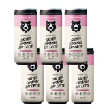two bears latte mousseux avoine cafe caramel 6x207 ml - la boite a grains