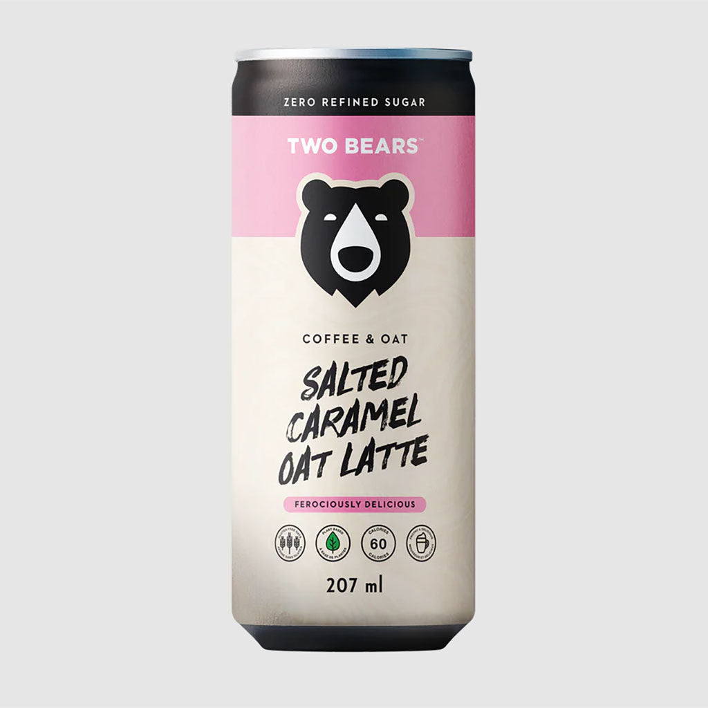 Latté Mousseux Avoine Café au Caramel Salé