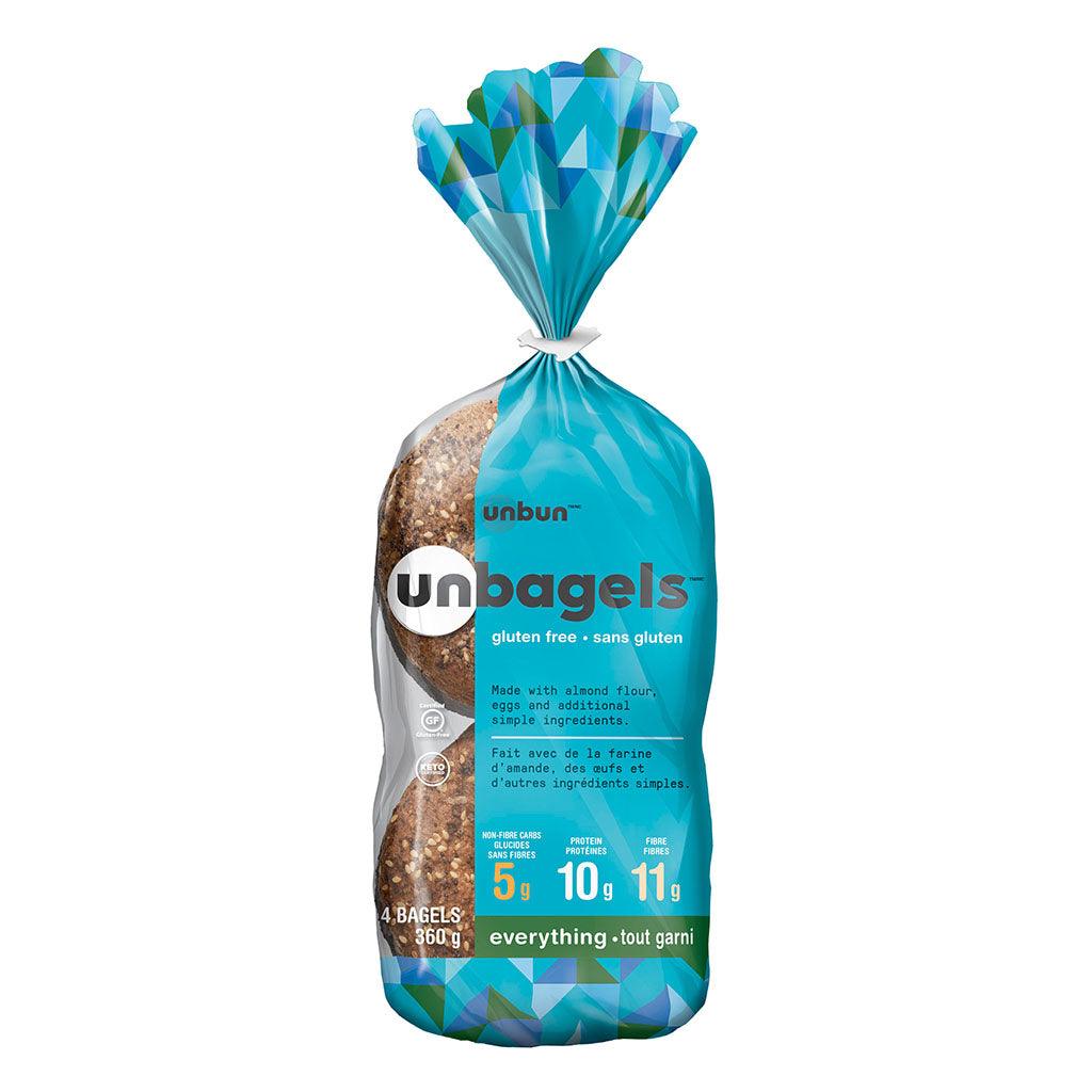 Unbagels Tout Garni Unbun Foods - La Boite à Grains