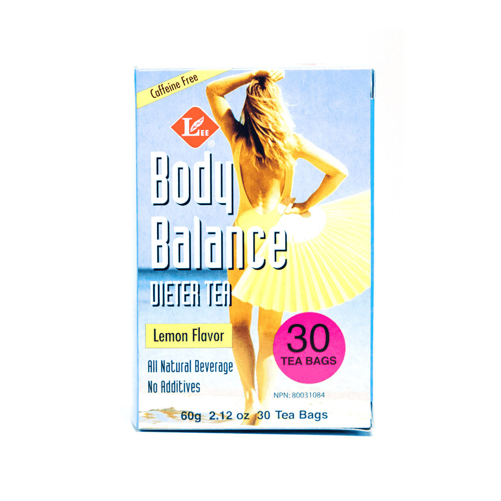 uncle lee tisane body balance diète citron 30 sachets