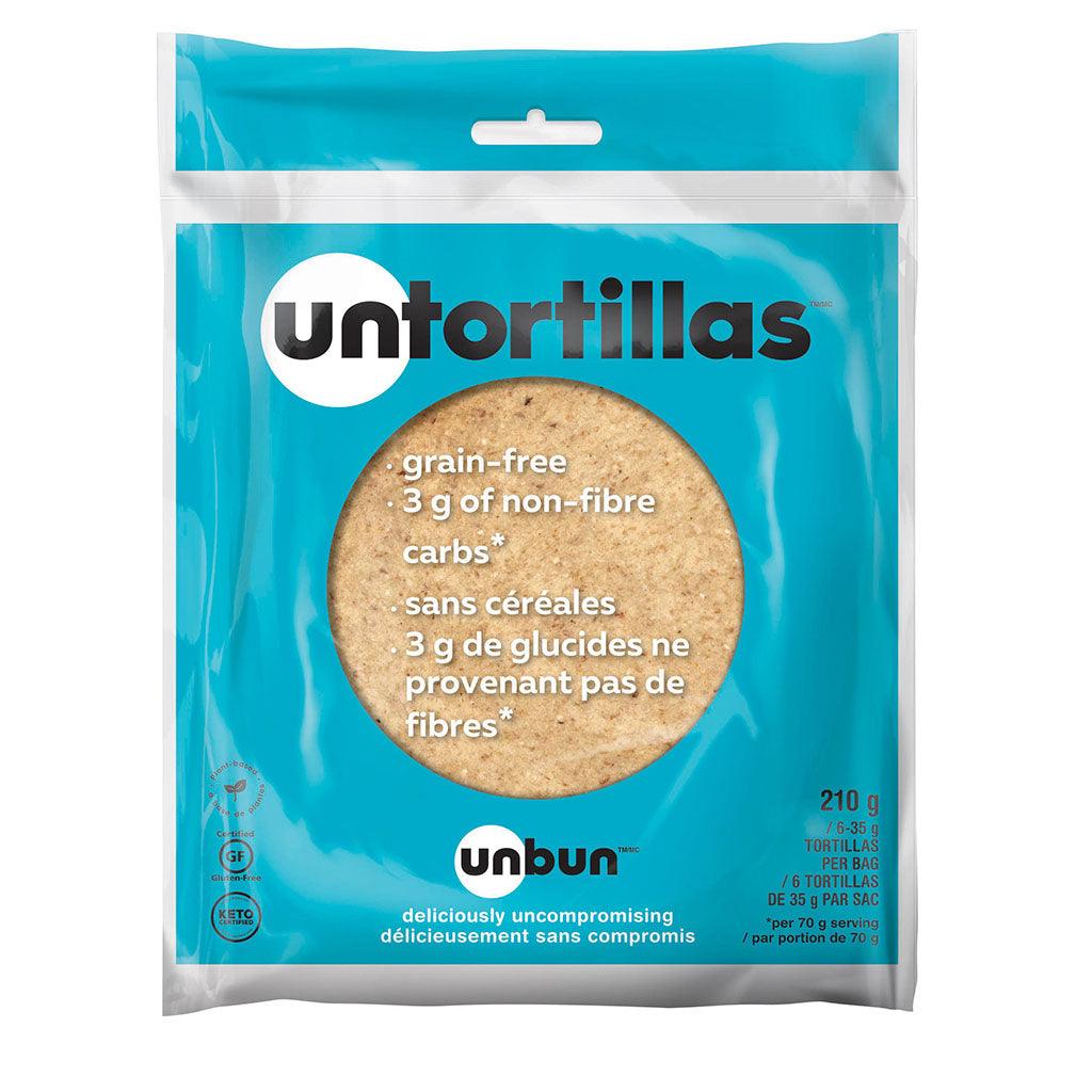 Untortillas Unbun Foods - La Boite à Grains
