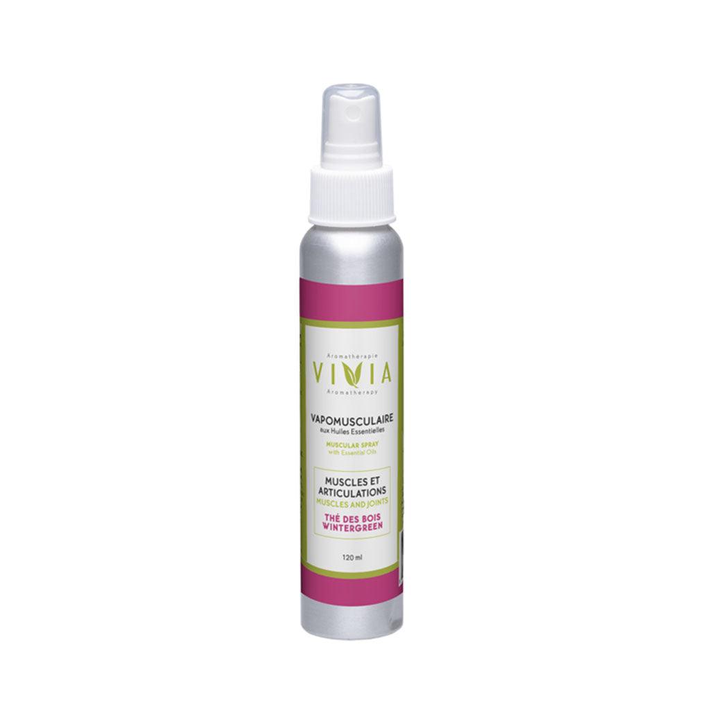 VapoMusculaire Huiles Essentielles Thé des Bois Vivia Aromathérapie - La Boite à Grains