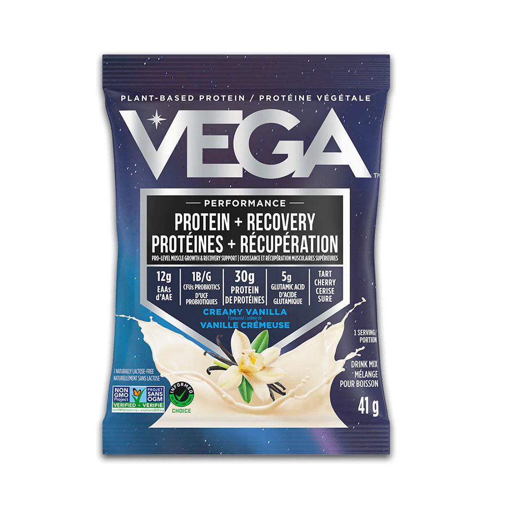 Protéines Sport à Base de Plantes Vanille (Sachets Individuels)