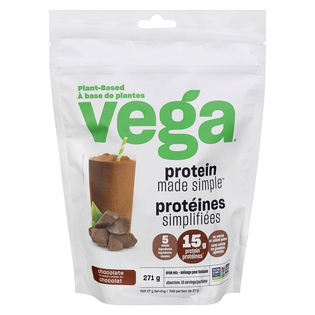 protéiens simplifiées chocolat Vega - La Boite à Grains