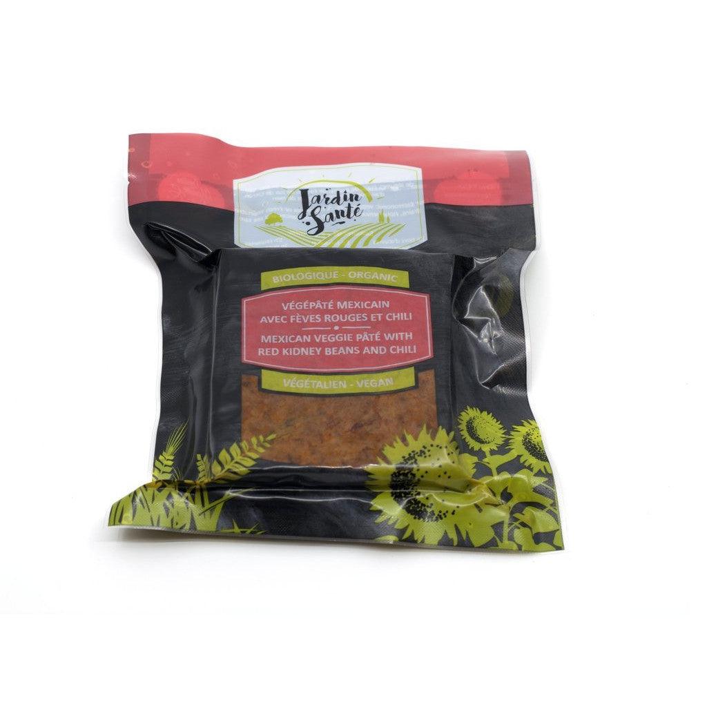 Végépâté Mexicain avec Fèves Rouges et Chili Biologique Jardin Santé - La Boite à Grains