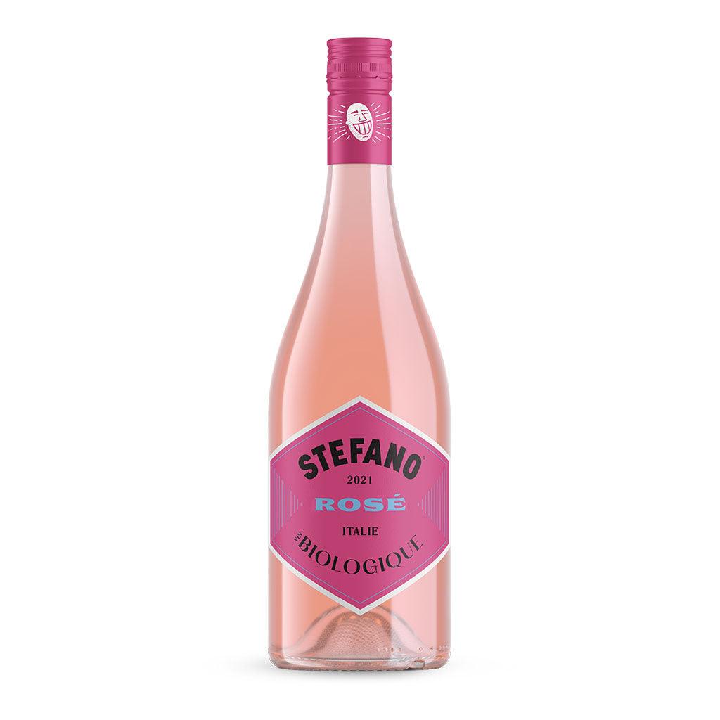 Vin Rosé Biologique Stefano - La Boite à Grains