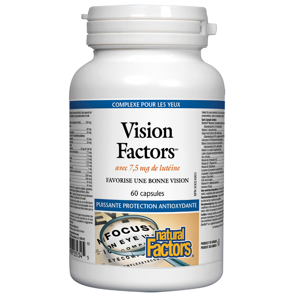 Vision Factors Natural Factors - La Boite à Grains