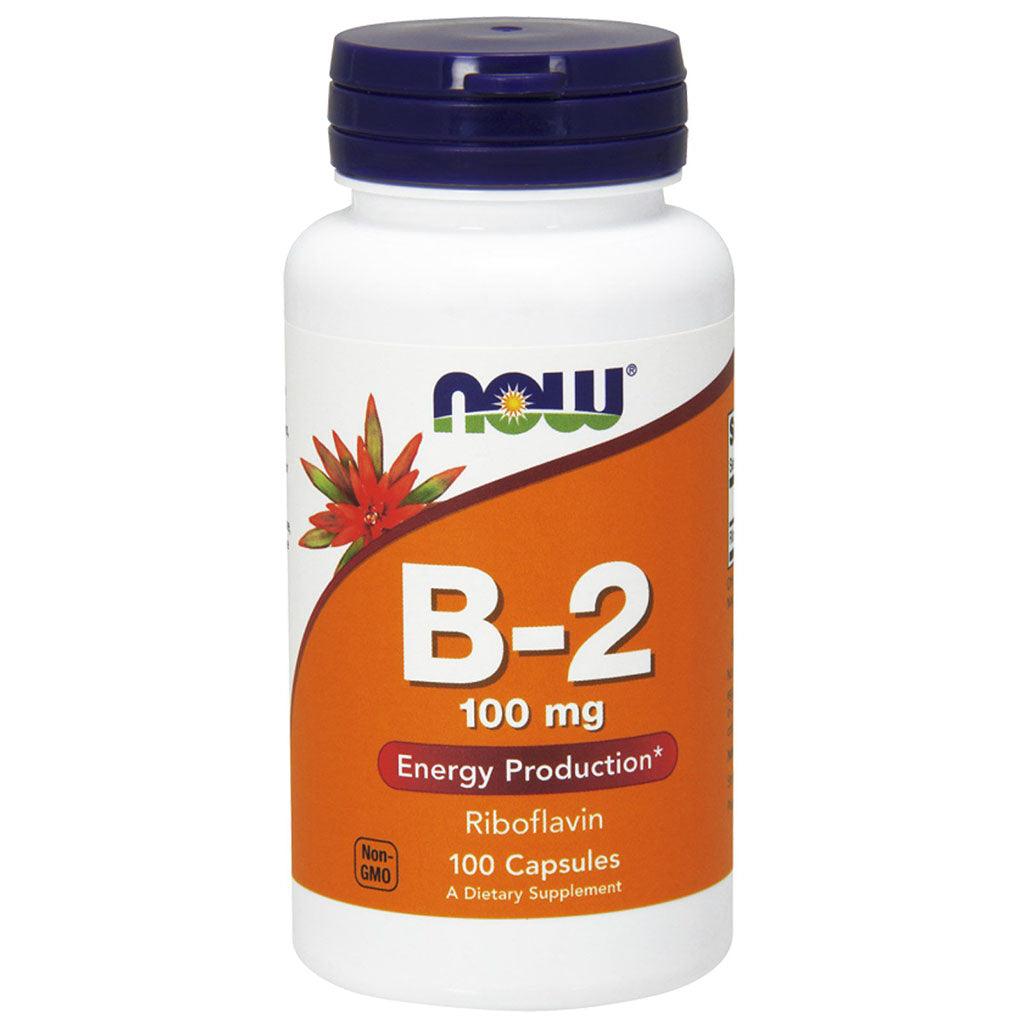 Vitamine B2 (Riboflavine) Now - La Boite à Grains