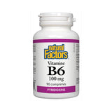 Vitamine B6 100 mg (comprimés) Natural Factors - La Boite à Grains