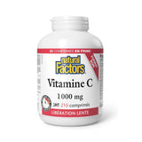 Vitamine C 1000 mg Libération Lente Natural Factors - La Boite à Grains