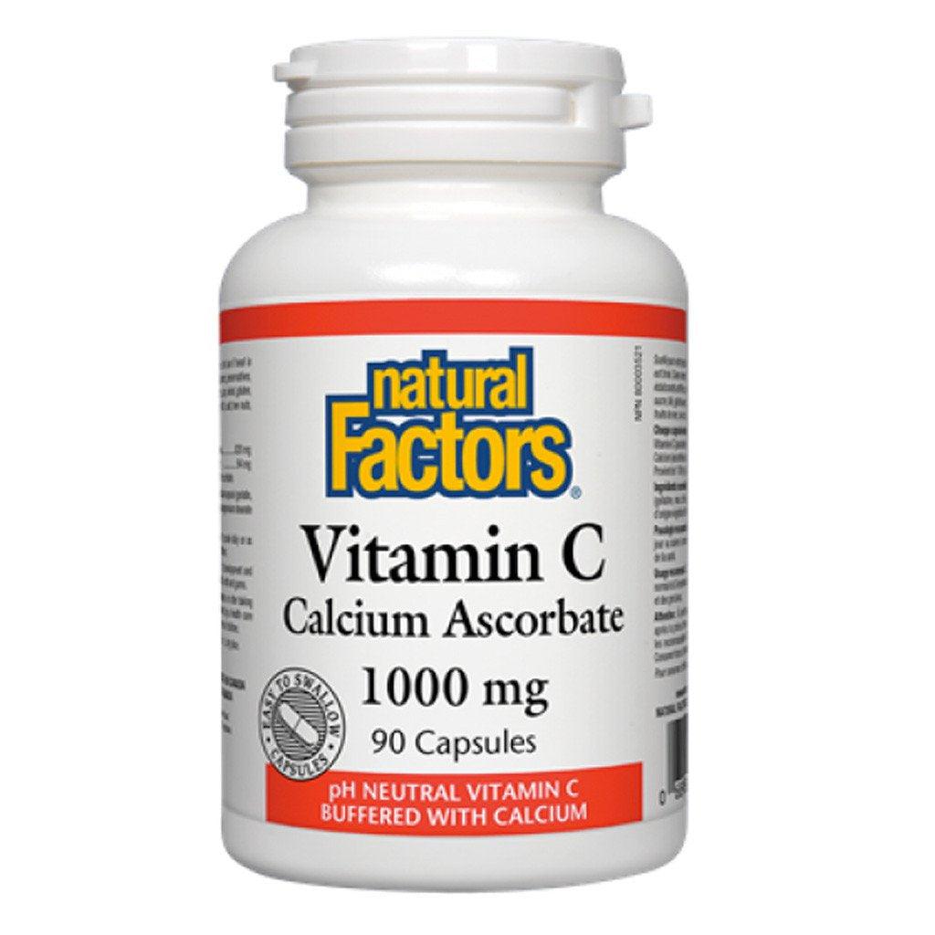 Vitamine C Ascorbate de Calcium Natural Factors - La Boite à Grains