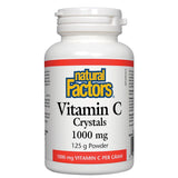 Vitamine C Cristaux 1000 mg Natural Factors - La Boite à Grains