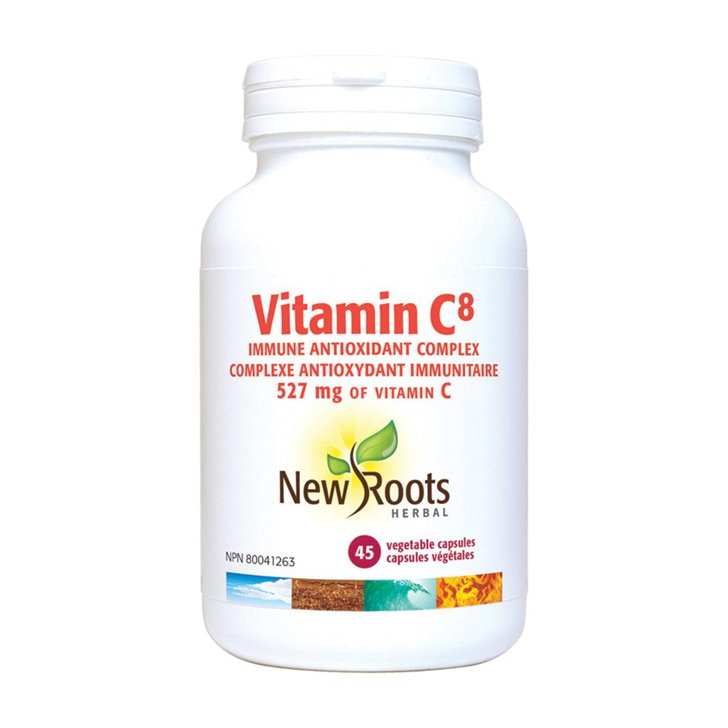 Vitamine C8 (Capsules) New Roots Herbal - La Boite à Grains